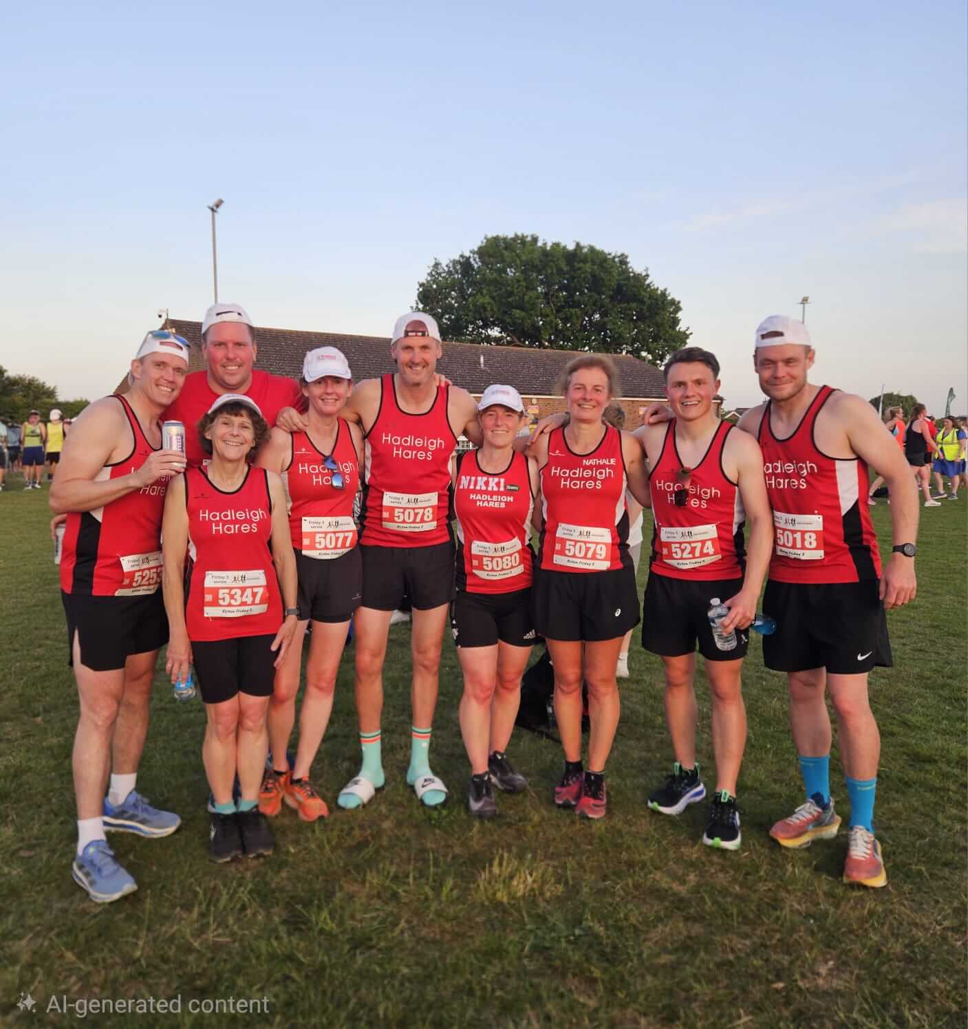 Hadleigh Hares club members